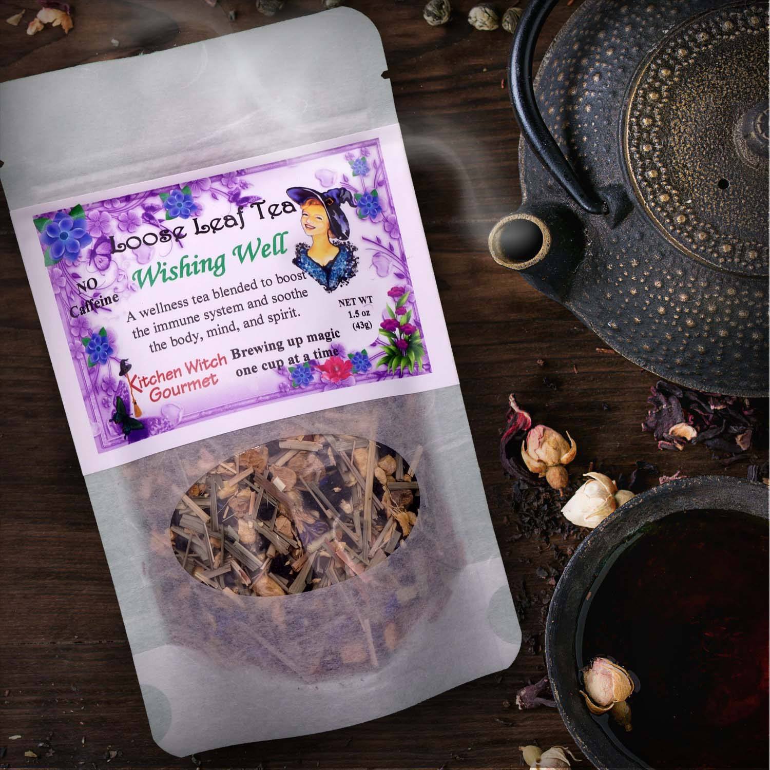 Wishing Well Kitchen Witch Gourmet Tea Tea & Infusions